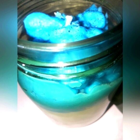 HAND Crafted Mermaid Lemonade dessert candles 13.5 - Picture 9 of 12